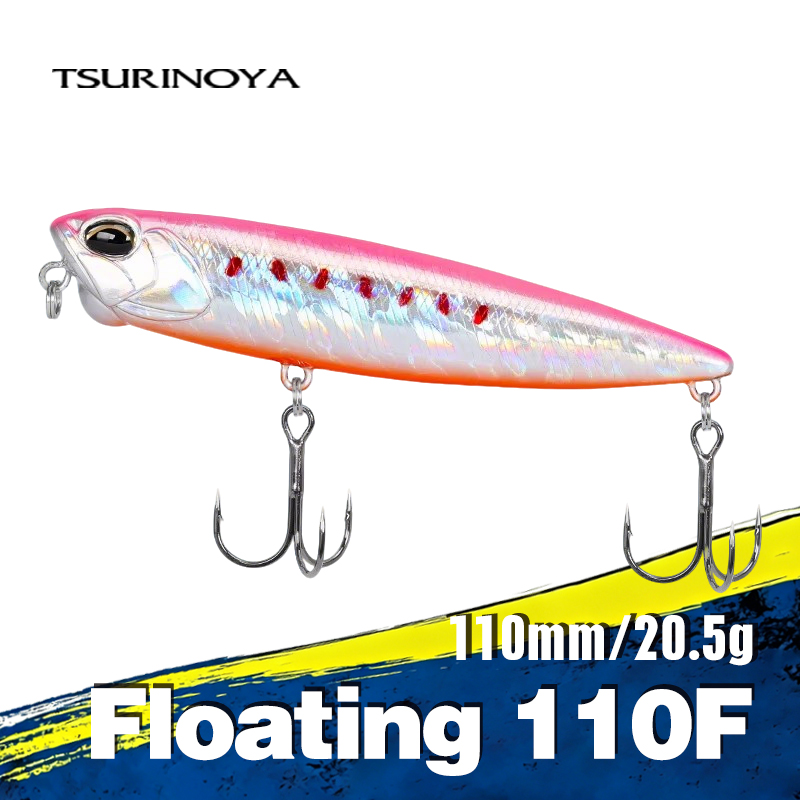 Eachine Drone E58 - TSURINOYA-Leurre pencil flottant rigide 110F, appât