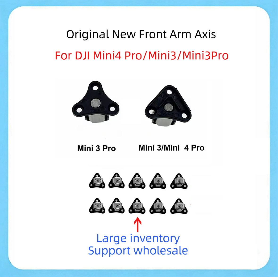 Dji Drone Mini 3 - Nouvel axe avant d'origine pour DJI