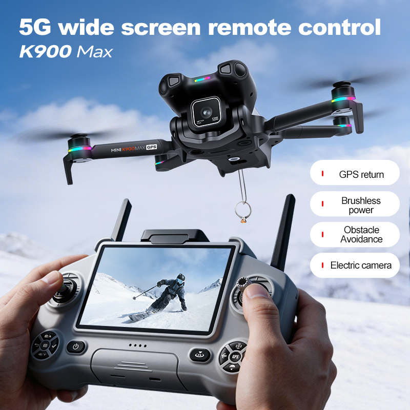 Nouveau drone GPS K900 MAX ave - Drone Kit With Camera avis et prix