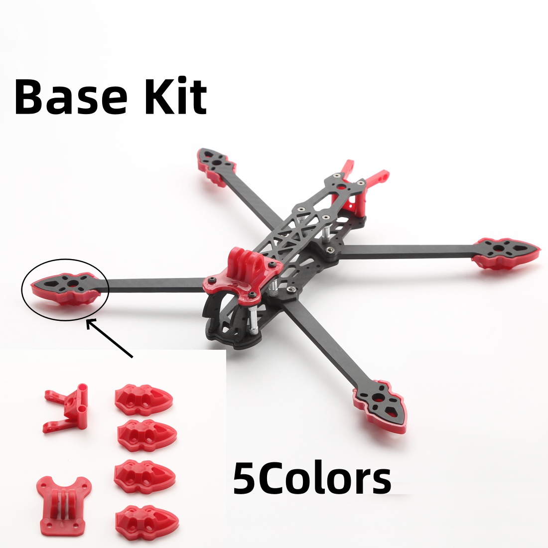 Kit de cadre FPV Mark4 5 pouce - Drone Kit Build Yourself avis et prix