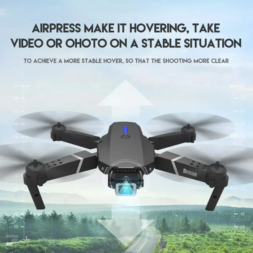 Drone E88Pro RC avec caméra HD - Eachine Drone E58 avis et prix
