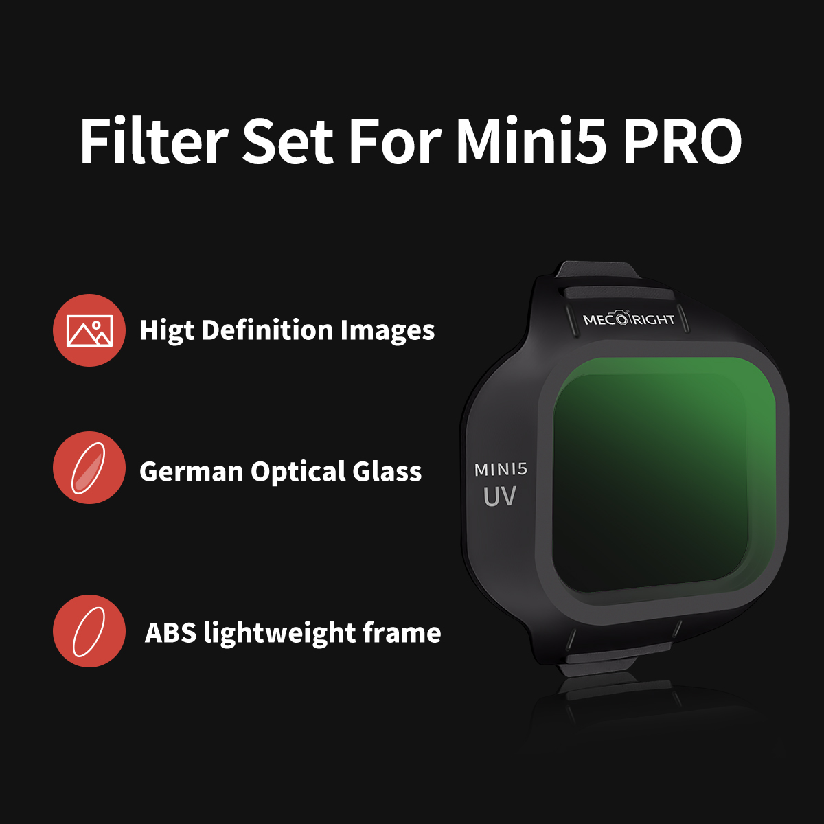 Kit de filtres Mecoright pour  - Drone Kit Build Yourself avis et prix